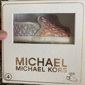 Michael Kors baby Jem toddler shoes size 4
